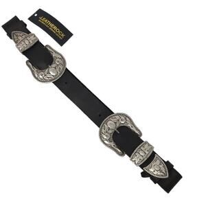 Leatherock Double Buckle Belt
